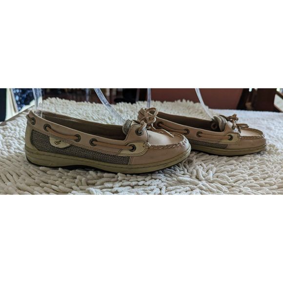 Sperry Top Sider womens leather/syn upper boat shoes  SZ 6 - Picture 2 of 13
